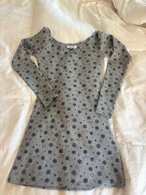 Frankie's Bikinis Blue and Gray Chemise